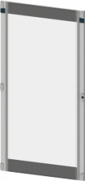 SIVACON S4, Giugiaro glass door, IP55, H: 2000 mm,W: 1000 mm, double-bit, left