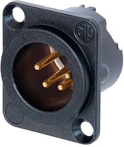 NC4MD-LX-B Neutrik XLR Connectors