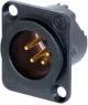NC4MD-LX-B Neutrik XLR Connectors