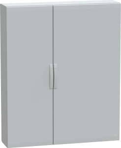 Control cabinet, (H x W x D) 1500 x 1250 x 320 mm, IP65, polyester, light gray, NSYPLA15123G
