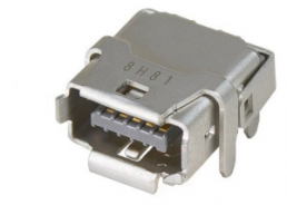 PCB connector, ix Industrial 10A-1 jack AH (TuR550)