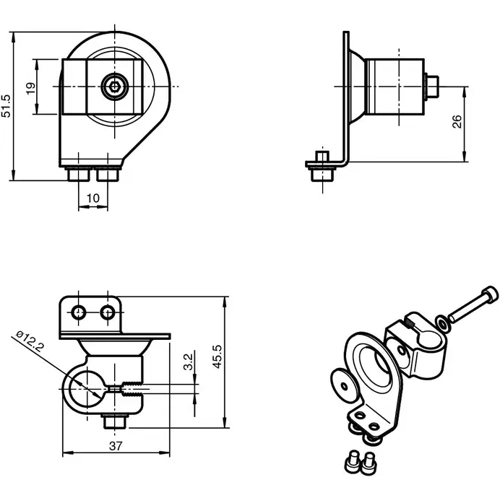 115156 PEPPERL+FUCHS Accessories for Sensors Image 2