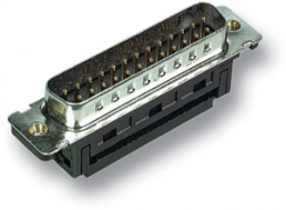 D-Sub plug, 9 pole, straight, solder pin, 29065.1