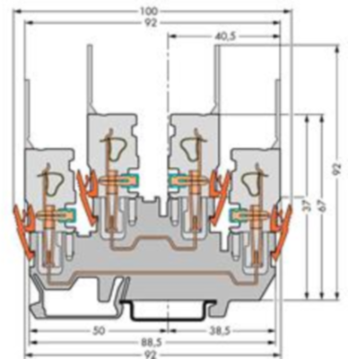 870-151 WAGO Series Terminals Image 2