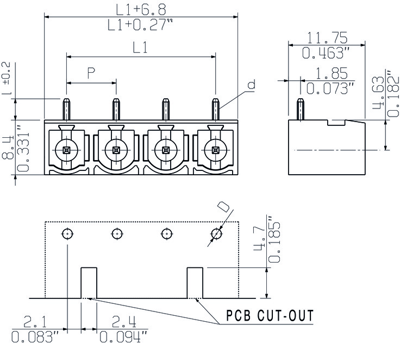 1472510000 Weidmüller PCB Connection Systems Image 3