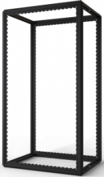 42 U cabinet rack, (H x W x D) 2000 x 800 x 1100 mm, steel, black gray, 20630-109