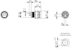 14508 Lumberg Automation Sensor-Actuator Connectors