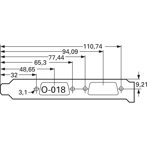 KHPC 018 O Fischer Elektronik PCB Fasteners Image 2