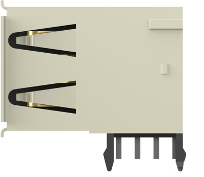 292336-1 AMP USB Connectors, PC Connectors Image 2