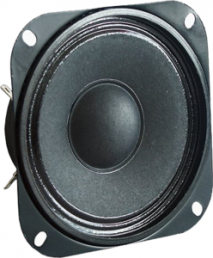 Cone midrange speaker, 8 Ω, 90 dB, 450 Hz to 13 kHz, black
