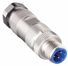 Plug, M12, 4 pole, IDC connection, screw locking, straight, 934828001