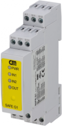 Safety relays, 3 Form A (N/O) + 1 Form B (N/C) direct or 4 Form A (N/O) or 2 Form A (N/O) + 2 Form A (N/O) (0.1s to 30s), 24 VDC, 45336