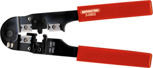 Crimping pliers for modular plug RJ10, Bernstein, 3-0601