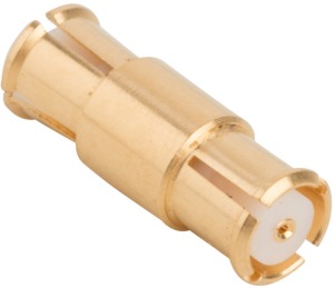 Coaxial adapter, 50 Ω, SMP plug to SMP plug, straight, SMP-FSBA-093