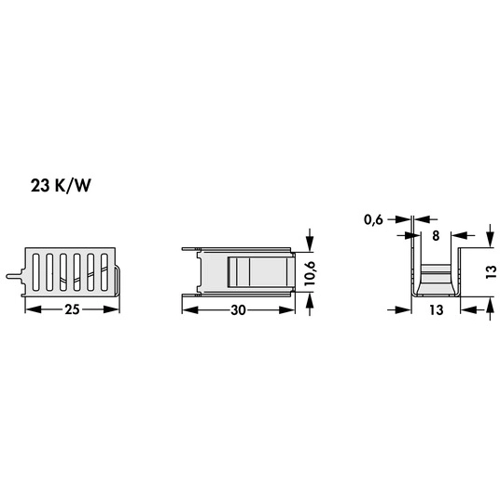 FK 262 MI 220 V Fischer Elektronik Heat Sinks Image 2