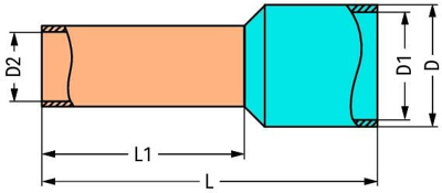 216-207 WAGO Wire-end Ferrules Image 2