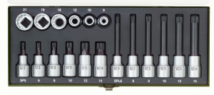 XZN Specialist socket set (18-pc.)