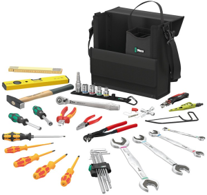Wera 2go SHK 1 tool set for sanitary, heating andair conditioning technology