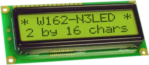 EA W162-N3LED DISPLAY VISIONS LED-Modules