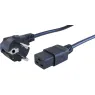 VII-H05Z1Z1F3G150-C19/3,00M SW9005 FELLER Power Cords