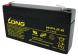 Lead-battery, 6 V, 1.2 Ah, 97 x 25 x 52 mm, faston plug 4.8 mm