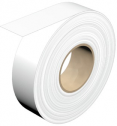 Polyester Label, (L x W) 30 m x 30 mm, white, Roll with 30 pcs