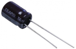Electrolytic capacitor, 0.47 µF, 63 V (DC), ±20 %, radial, pitch 1.5 mm, Ø 4 mm