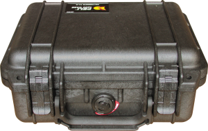 Protective case, foam insert, (L x W x D) 240 x 185 x 110 mm, 1.22 kg, 1200 WITH FOAM