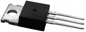 Bipolar junction transistor, NPN, 2 A, 400 V, THT, TO-220, BUX84-T