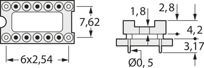023-1-004-3-B1STF-XT0 MPE-GARRY Semiconductor Sockets, Holders Image 3