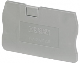 End cover for terminal block, 3030417