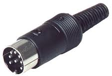 Plug, 8 pole, solder cup, straight, 930298500