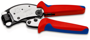 Crimping pliers for wire end ferrules, 0.14-10 mm², AWG 26-8, Knipex, 97 53 19
