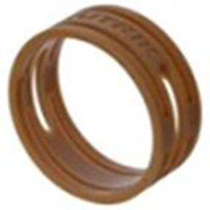 Coloured ring, brown, Grilon BG-15 S