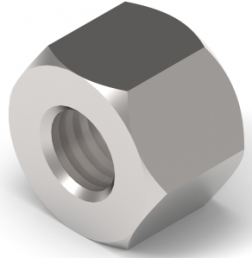 Hexagon spacer bolt, Internal/Internal Thread, M4/M4, 8 mm, brass