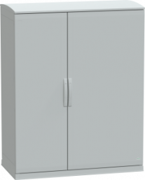 Control cabinet, (H x W x D) 1500 x 1250 x 620 mm, IP44, polyester, light gray, NSYPLAZT15126G
