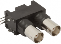 BNC socket 50 Ω, solder connection, angled, 031-6575