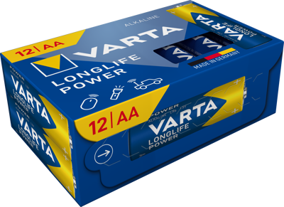 04906 121 132 VARTA Round Cells, 9V Blocks