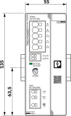 1159039 Phoenix Contact DIN Rail Power Supplies Image 2
