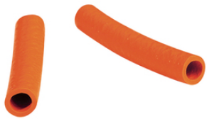 Protection and insulating grommet, inside Ø 3 mm, L 25 mm, orange, PCR, -30 to 90 °C, 0201 0004 005