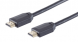Ultra High Speed HDMI cable with metal housing, HDMI plug type A to HDMI plug type A, 1.5 m