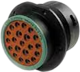 HDP24-24-21PN DEUTSCH Automotive Power Connectors