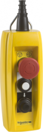 Pendant pushbutton, 2 pushbutton, 1 emergency stop/emergency off button, latching, XACB3191