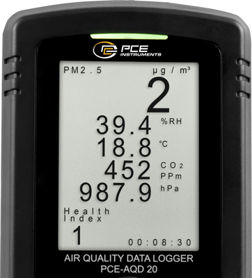 PCE-AQD 20 PCE Instruments Anemometers, Gas and Pressure Measuring Instruments Image 4