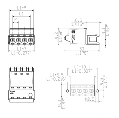 1335460000 Weidmüller PCB Connection Systems Image 3