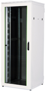 42 HE network cabinet, (H x W x D) 2031 x 800 x 800 mm, IP20, sheet steel, light gray, DN-19 42U-8/8-V