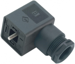 Valve connector, DIN shape A, 2 pole + PE, 230 V, 0.34-1.5 mm², 43 1726 112 03