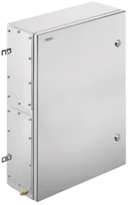 Stainless steel enclosure, (L x W x H) 150 x 508 x 762 mm, silver (RAL 7035), IP66, 1200790000