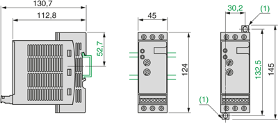ATS01N112FT Schneider Electric Soft Starters, Braking Devices Image 2