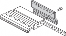 Z-rail for connectors